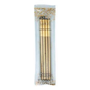 Luxie Premium Synthetic Handcrafted Brush Set - 4 Brushes